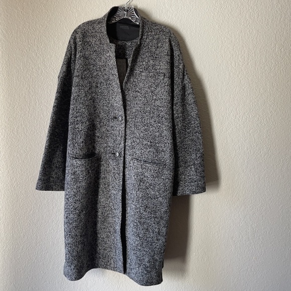 ATM Anthony Thomas Melillo Cocoon Kimono Overcoat - Picture 3 of 5
